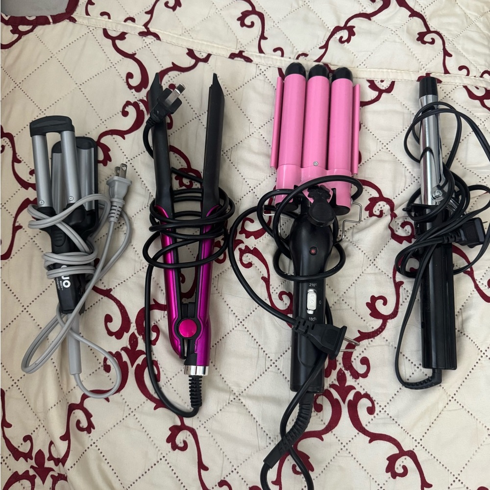 Crimper, Straightener, Curler- Hair Styling Tools